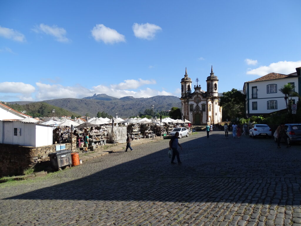 Fachada da Igreja de São Francisco de Assis em Ouro Preto