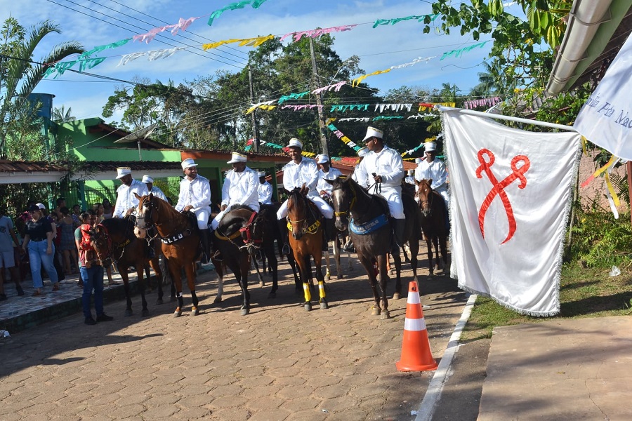 Encenação da Festa de São Tiago em Mazagão Velho, Amapá