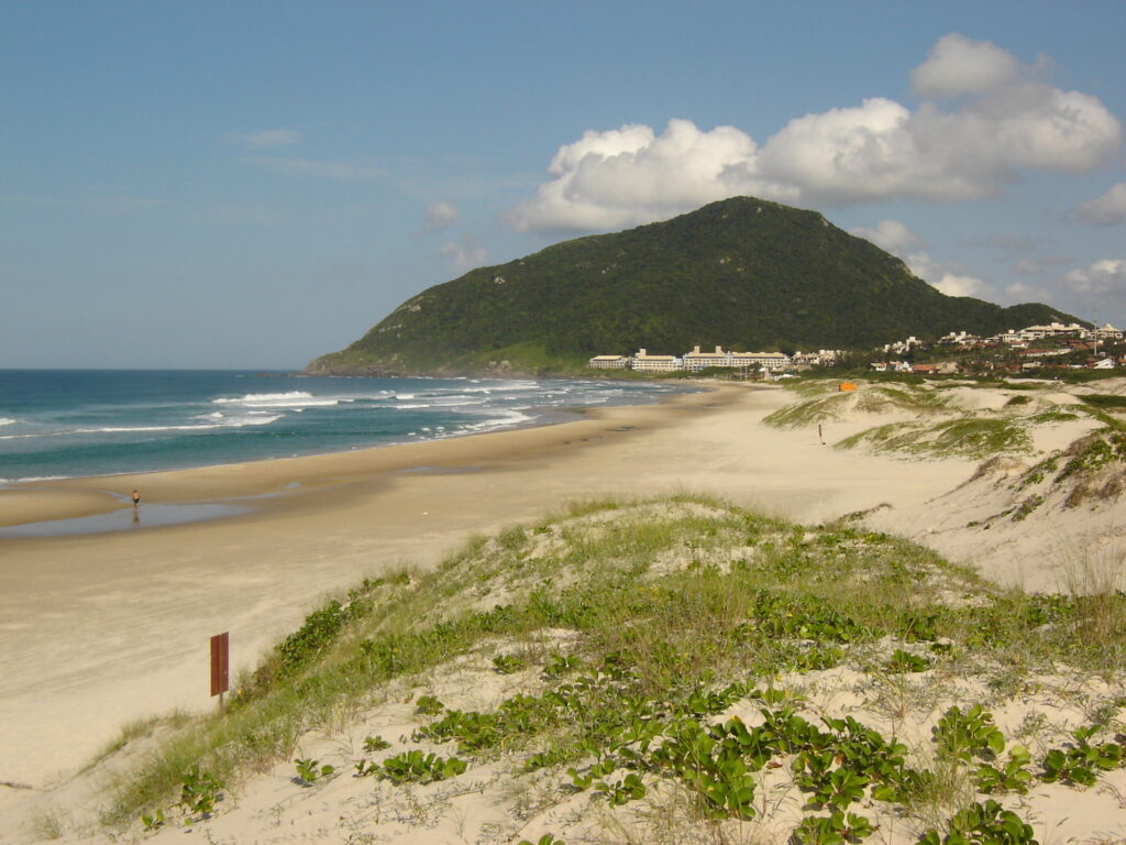 Praia do Santinho em Florianópolis, Santa Catarina