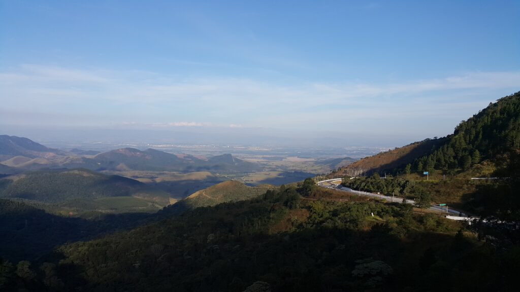Vista do Mirante Nossa Senhora Auxiliadora em Santo Antônio do Pinhal