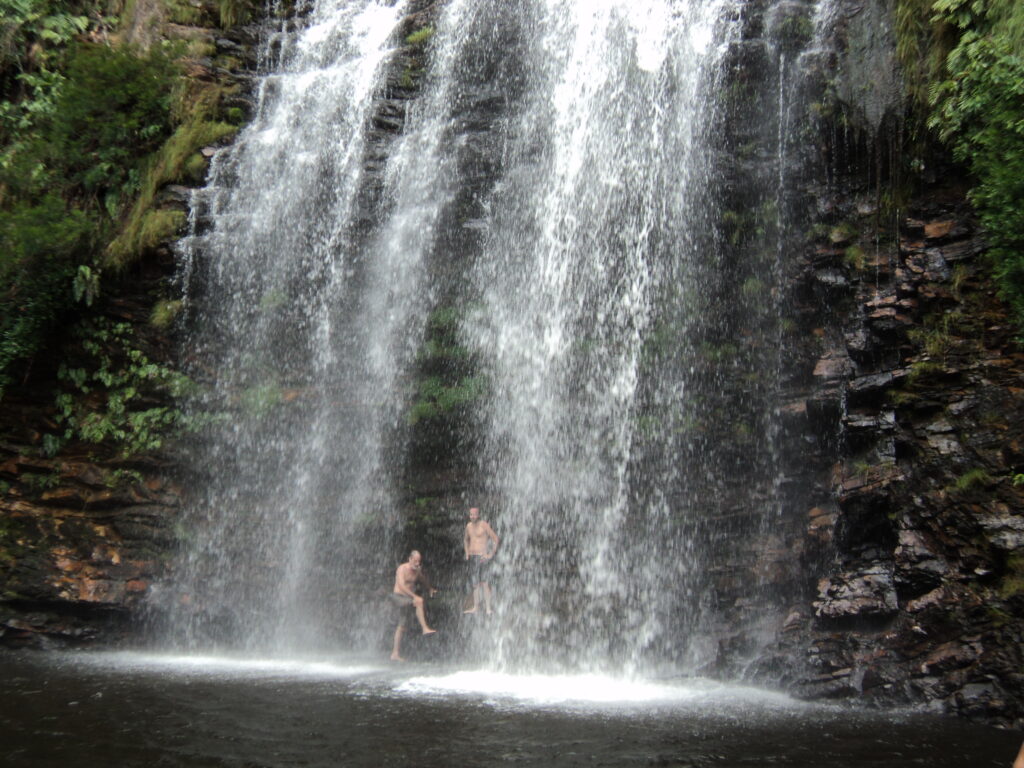 Cachoeira da Farofa no Parque Nacional da Serra do Cipó