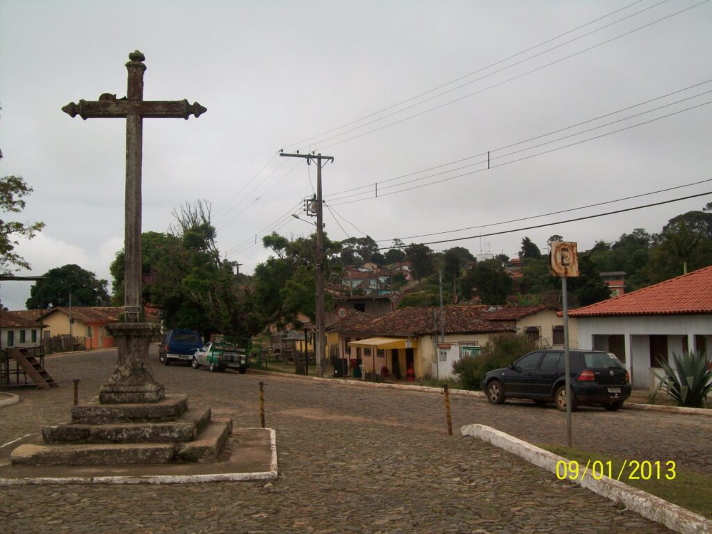 Rua Nossa Senhora dos Prazeres em Lavras Novas, distrito de Ouro Preto