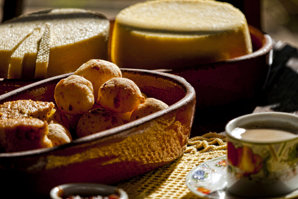 Pães de queijo, receita tradicional de Minas Gerais