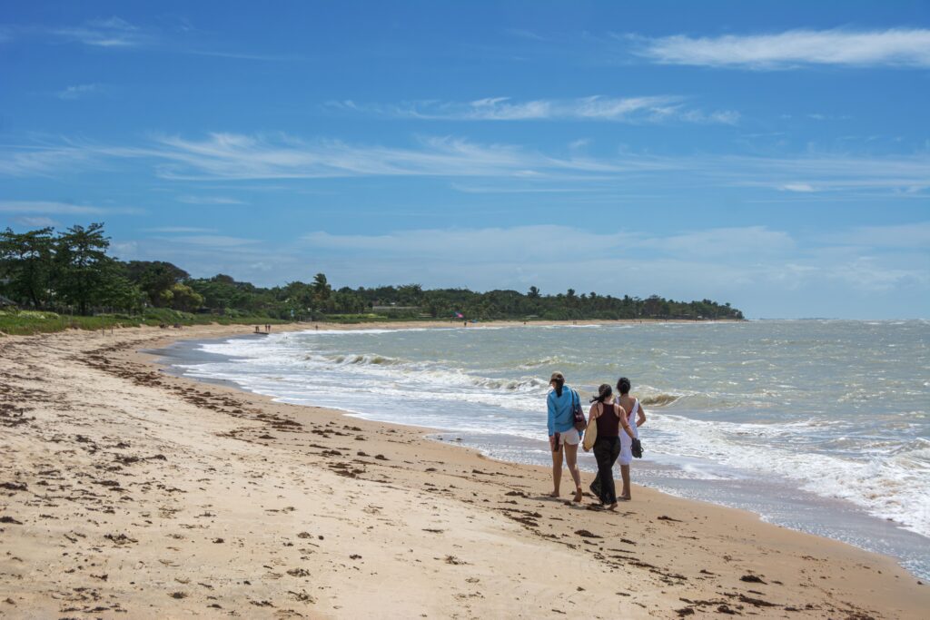 Praia em Arraial d'Ajuda, Bahia