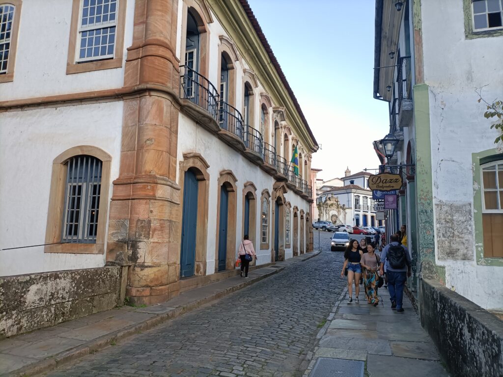 Fachada da Casa dos Contos em Ouro Preto, Minas Gerais