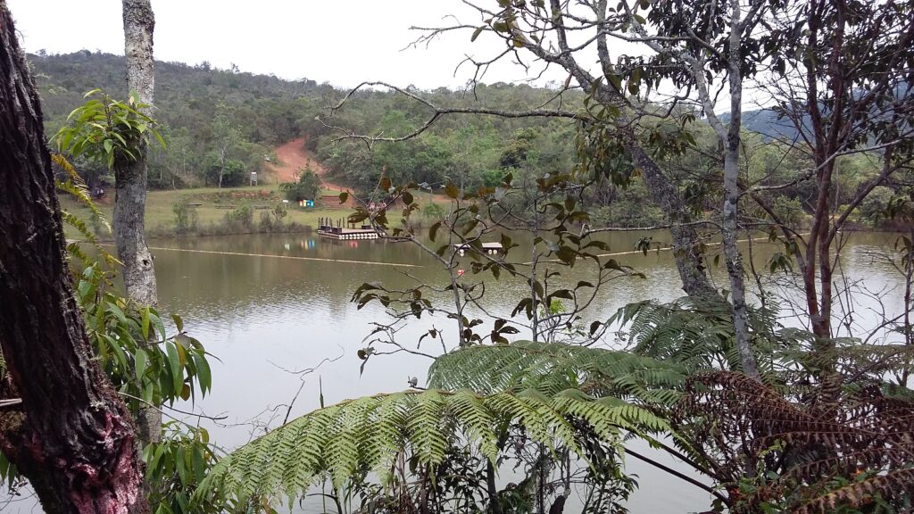 Lago no Parque Estadual do Itacolomi, em Ouro Preto
