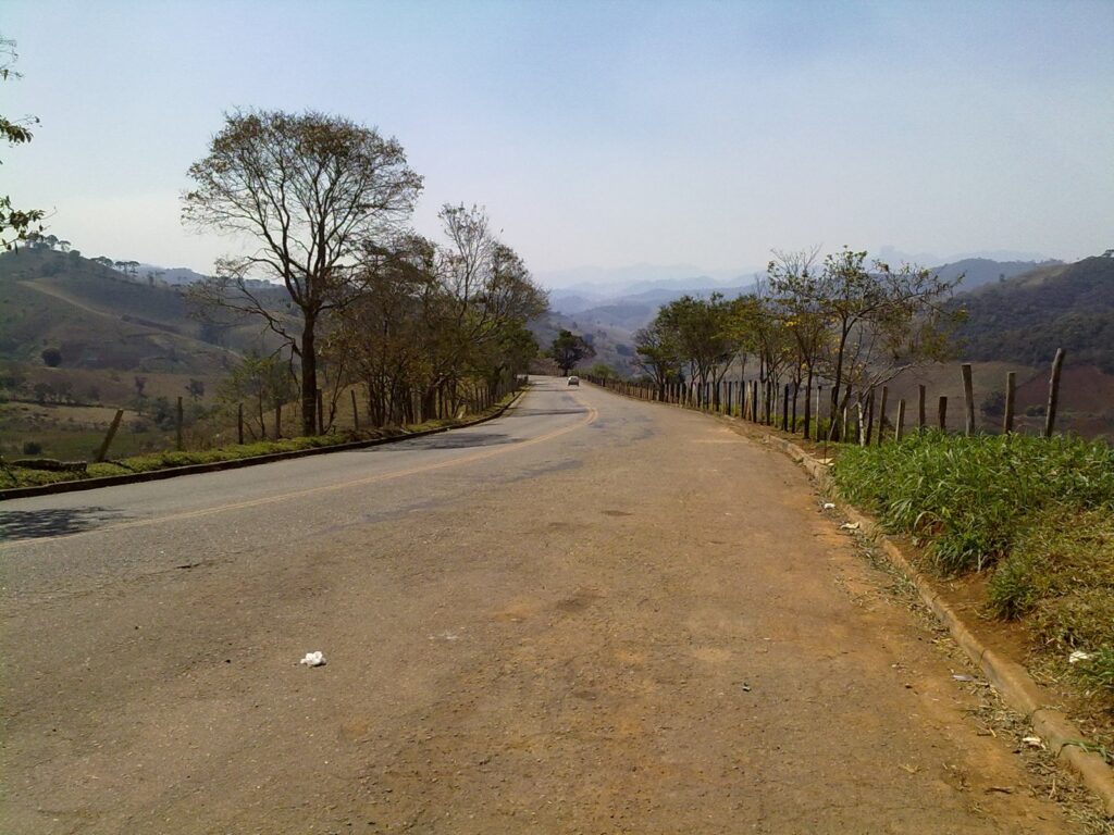 Vista de Santo Antônio do Pinhal, na Serra da Mantiqueira