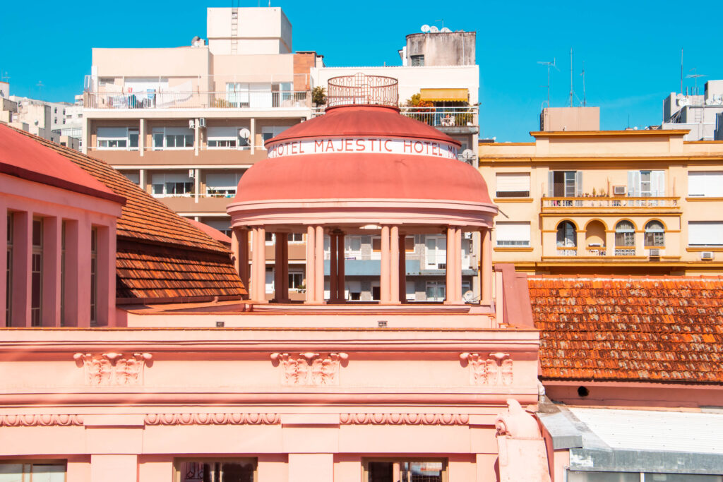 Casa de Cultura Mario Quintana, antigo Hotel Majestic, em Porto Alegre