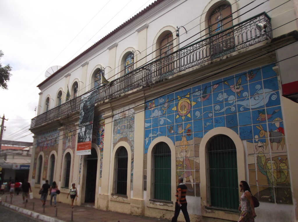 Fachada histórica do Museu do Piauí em Teresina, edifício em restauração em 2026