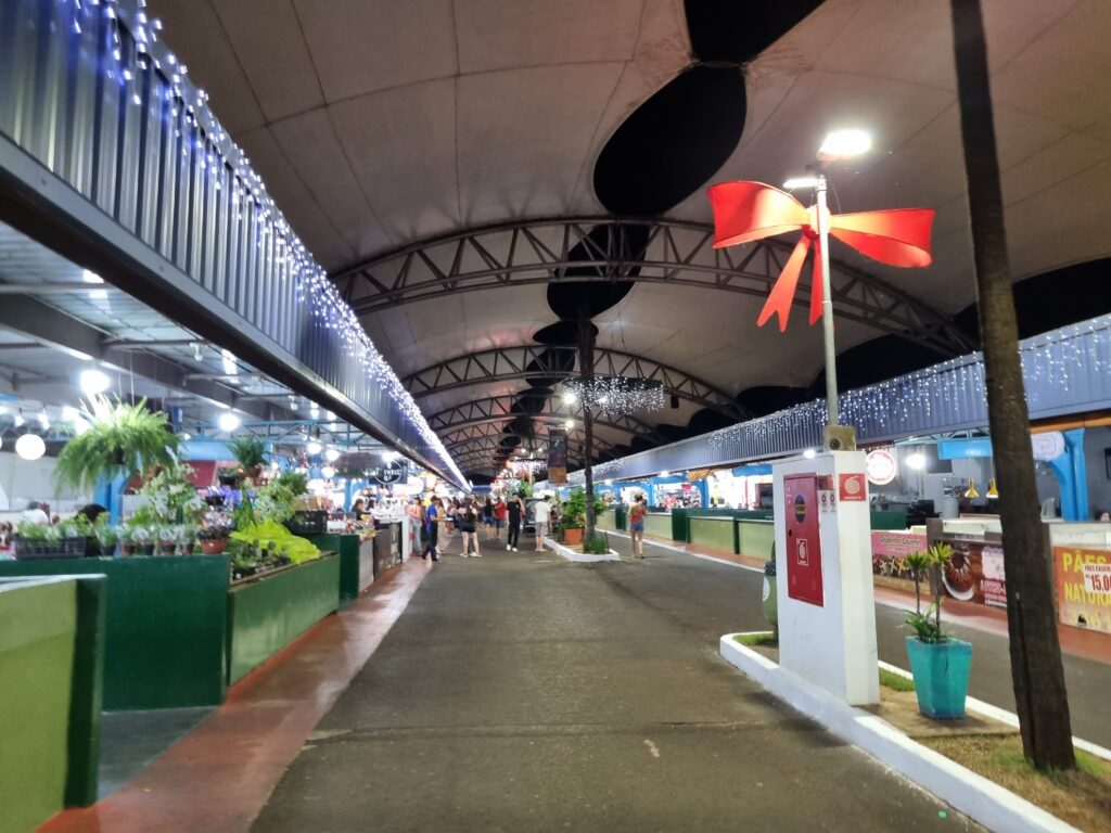 Feira Central de Campo Grande, Mato Grosso do Sul, em dezembro de 2022