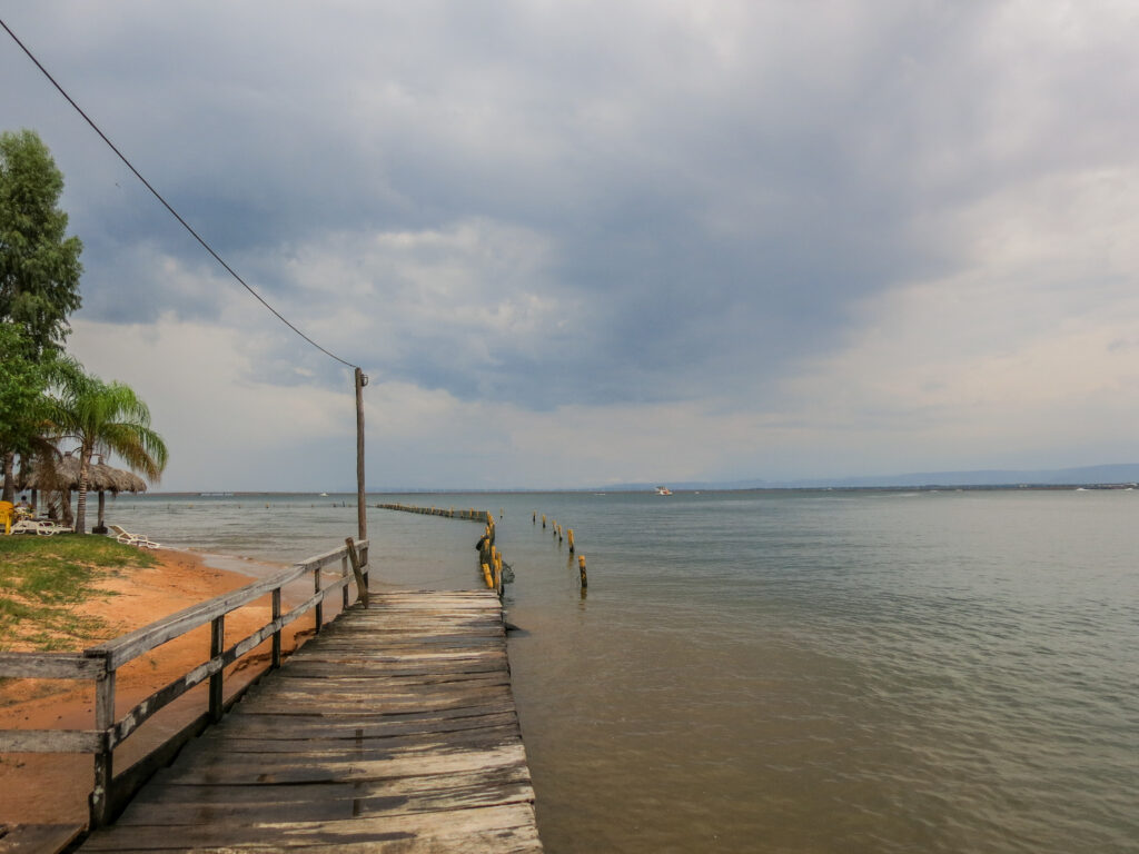 Lago de Palmas formado pela represa de Lajeado, no Tocantins