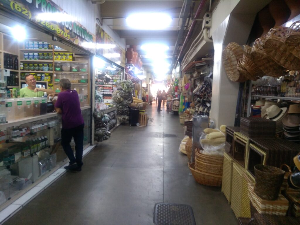 Mercado Central de Goiânia, no Setor Central, conhecido pelos produtos e sabores goianos