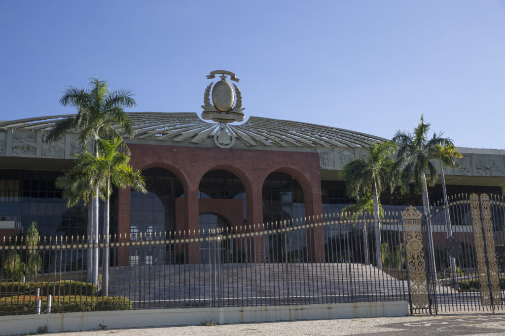 Palácio Araguaia na Praça dos Girassóis, em Palmas, Tocantins